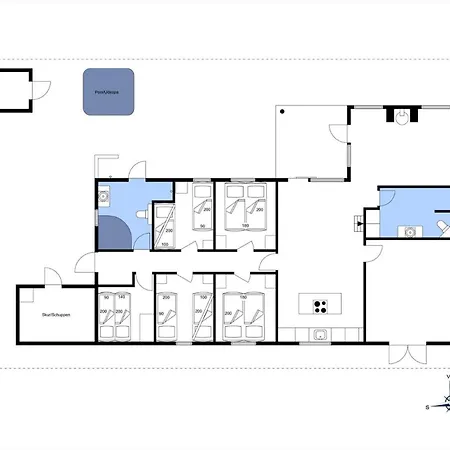 Bl1178 - Vesterhavs Sletten 40 Ferienhaus *